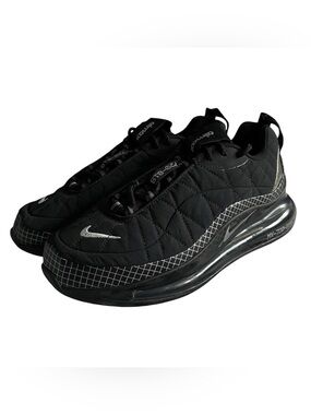 Nike Air Max MX 720-818 Men's Size 6 US Black Silver Athletic Shoes CI3871-001